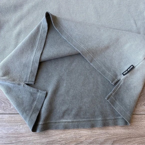 DKNY Ombre Crew Neck Relaxed Sweatshirt - Picture 10 of 14